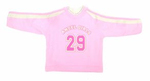 Buzo de Algodon Frizado Sin Capucha Estampado Angel Girls 29