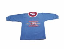 Buzo de Algodon Frizado Sin Capucha Bordado