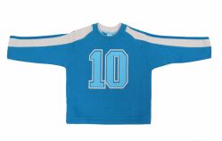 Buzo de Algodon Frizado Sin Capucha Estampado 10