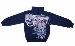 Campera de Acetato Frizado Estampado 62 Skate Board