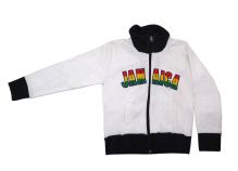 Campera de Acetato Frizado Estampado Jamaica