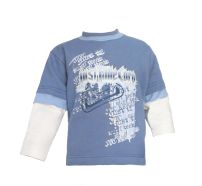 Buzo de Algodon Frizado Sin Capucha Estampado