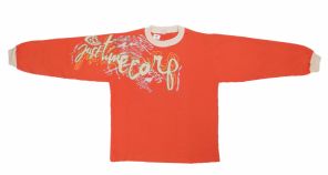 Buzo de Algodon Frizado Con Estampa