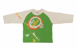 Buzo De Algodon Frizado Sin Capucha Estampado Alternative