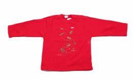 Buzo de Algodon Frizado Estampado Cohetes