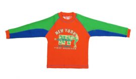 Buzo de Algodon Frizado Estampado New York Baseball