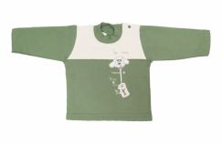 Buzo de Algodon Frizado Perro Bordado