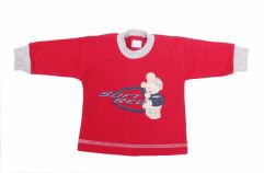 Buzo de Algodon Frizado Sin Capucha Estampado Ositos