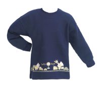 Buzo de Algodon Frizado Estampado Oso y Juguetes