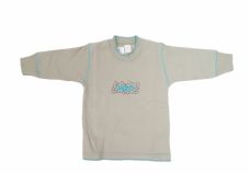 Buzo de Algodon Frizado Estampado Flores Unidas