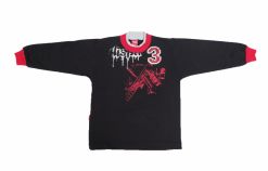 Buzo de Algodon Frizado Sin Capucha Estampado 3