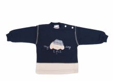 Buzo Algodon Frizado Perro Bordado