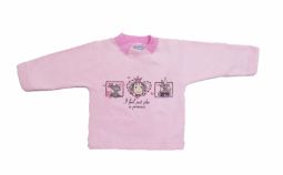 Buzo de Algodon Frizado Estampado Sapo - Princesa - Castillo Con Brillo