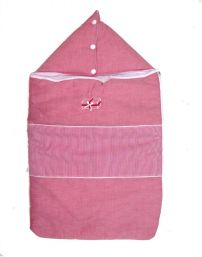 Portaenfant Bordado Con Capucha 