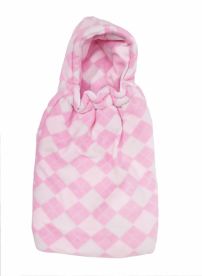 Portaenfant Polar con capucha Diseño de Rombos