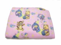 Frazada Polar de Cuna Funcional Estampada Winnie The Pooh