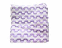 Frazada de Polar Para Cuna Funcional Estampado de Corazones