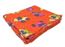 Frazada de Polar Para Cuna Estampado Perro - Oso - Pato