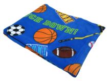 Frazada de Polar Para Cuna Estampado Pelotas 