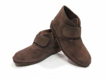 Bota Gamuza Goma Crepe Velcro