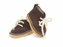 Bota Cordon Gamuza Goma Crepe