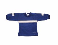 Buzo de Algodon Frizado Franja Tejida