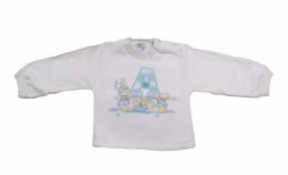 Buzo de Algodon Frizado Estampado Osos "A"