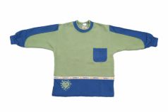 Buzo de Algodon Frizado Sin Capucha Con Bolsillo