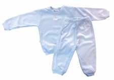 Pijama Invierno Remera Manga Larga y Pantalon Estampado de Lunares