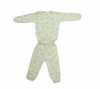 Pijama Invierno Remera Manga Larga y Pantalon Estampado de Osos