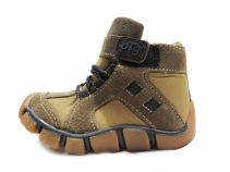 Borcego de Gamuza Con Cordon y Velcro 