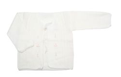 Saco Saquito de Cashmilon Calado con flores bordadas 