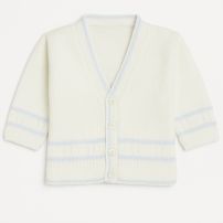 Saco Saquito de Cashmilon Tejido Cuello Combinado