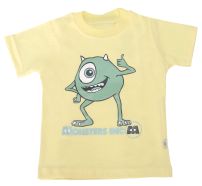 Remera Manga corta Estampado Monsters