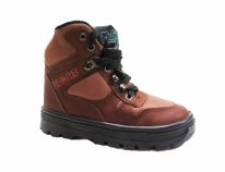 Borcego Bota Truck Con Cordonde Cuerina y Tela