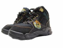 Borcego con Cordon Nobuk y Tela Aplique de Perro