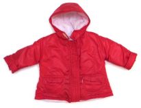 Campera con Capucha Microfibra y Wata 