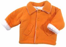 Campera de Polar y Corderito con Botones