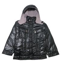 Campera de Microfibra Forrada Polar con Capucha Desmontable