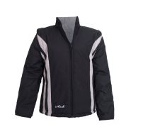 Campera con Polar Interno con Rayas Frontales Capucha Oculta 