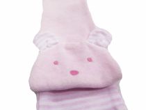 Bufanda de Towell y Algodon con Aplique de Oso