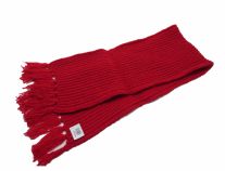 Bufanda Tejida con Flecos Lisa