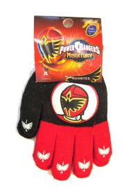 Guante Personaje Tejido Estampado de Power Rangers 