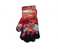 Guante Personaje Tejido Estampado de Power Rangers con Mano Extendida