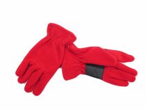 Guante de Polar con Elastica y Cuerina en la Palma