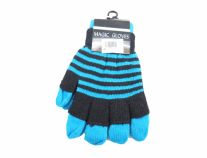 Guante Tejido Rayado Doble