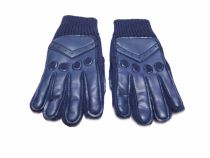 Guante Tejido con Cuerina