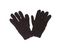 Guante Tejido Liso con Tramado