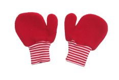 Miton de Polar con Puño Rayado