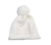 Gorro Tejido Bordado con Borla